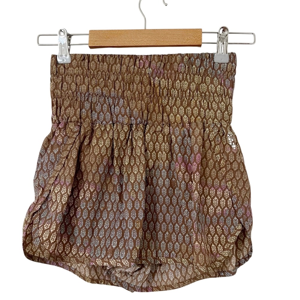 Free People Movement The Way Home Printed Shorts Size XS